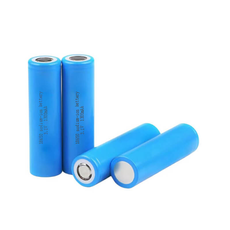 Cylindrical sodium ion batteries